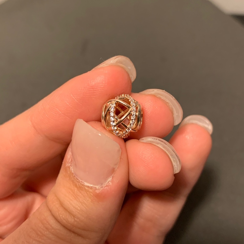 GENUINE Pandora ROSE Galaxy Charm